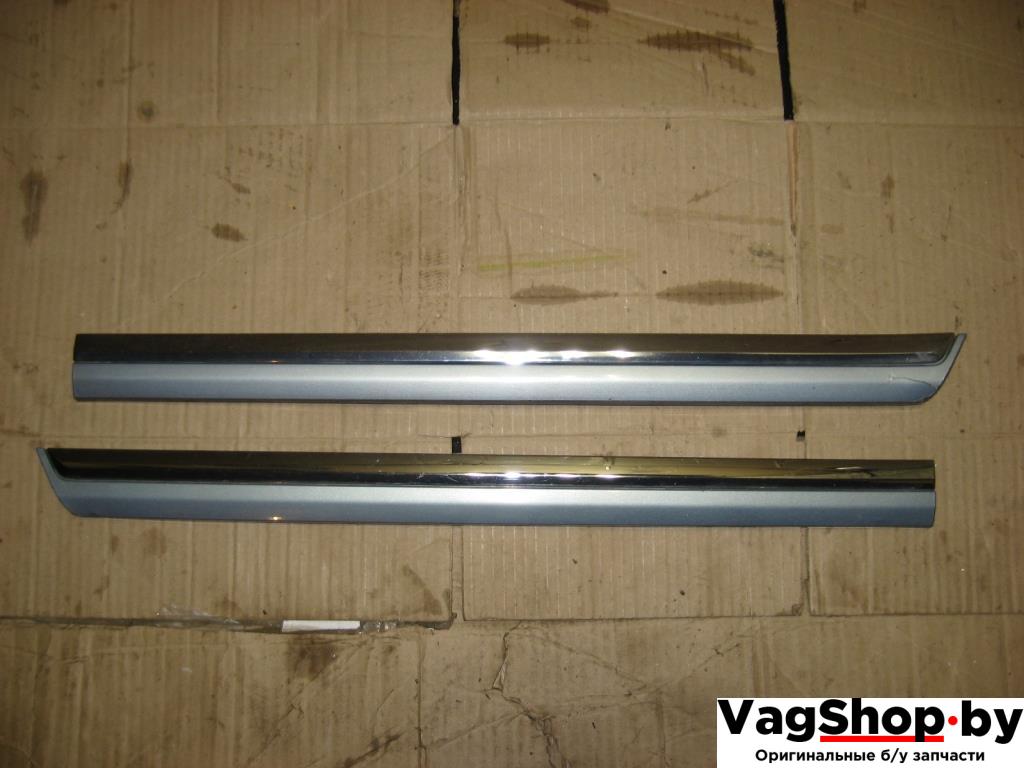 молдинг двери задней левой Volkswagen Passat B7 2011, 2.0 л., TDi, CFG, дизель, АКПП, серебро, универсал, полный привод, 3AA854949A - фото №1