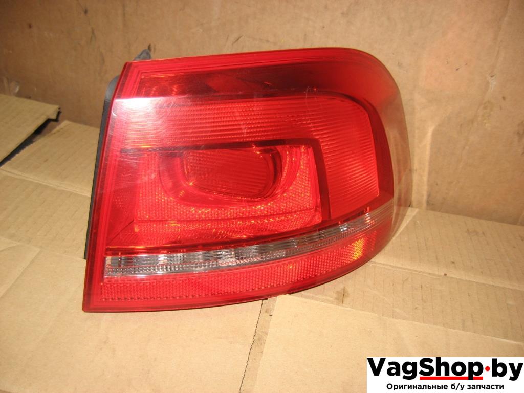 фонарь задний правый Volkswagen Passat B7 2011, 2.0 л., TDi, CFG, дизель, АКПП, серебро, универсал, полный привод, 3AF945096C - фото №1