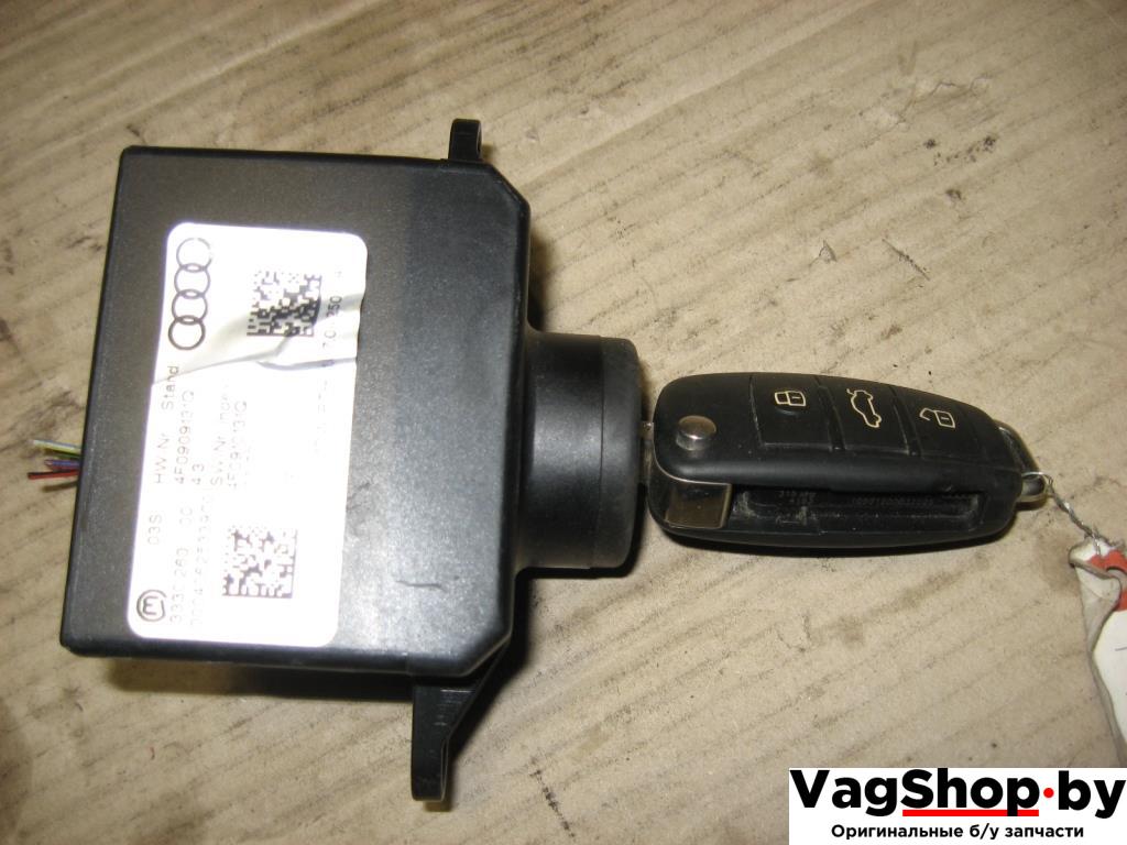 замок зажигания Audi A6 4F/C6 2005, 4.2 л., i, BAT, бензин, АКПП, темно-синий, седан, полный привод, 4F0909131Q - фото №1