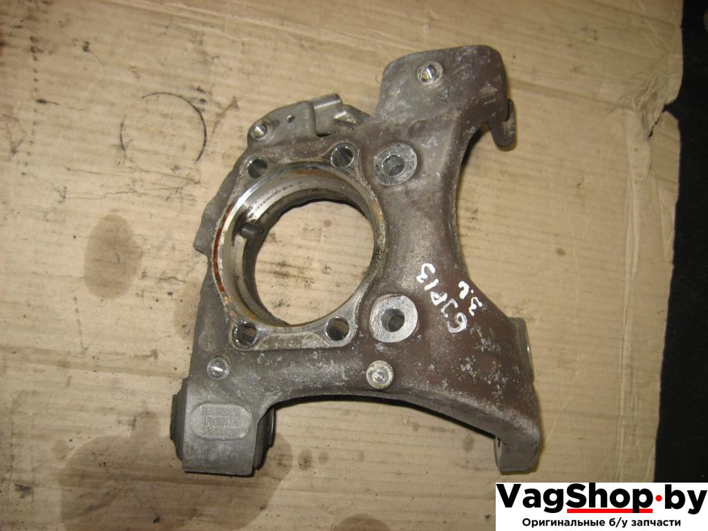 кулак задний левый Audi A6 4F/C6 2005, 4.2 л., i, BAT, бензин, АКПП, темно-синий, седан, полный привод, 4F0505433F, 8E0505433A - фото №1