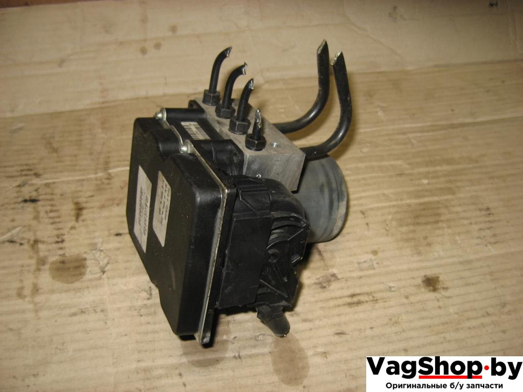 блок ABS Audi A6 4F/C6 2005, 4.2 л., i, BAT, бензин, АКПП, темно-синий, седан, полный привод, 4F0910517E, 4F0614517A - фото №1