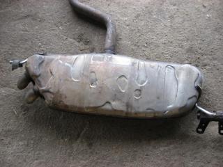 глушитель Volkswagen Touran 1 поколение [рестайлинг] 2006, 1.9 л., TDi, BLS, дизель, МКПП, синий, минивэн, передний привод