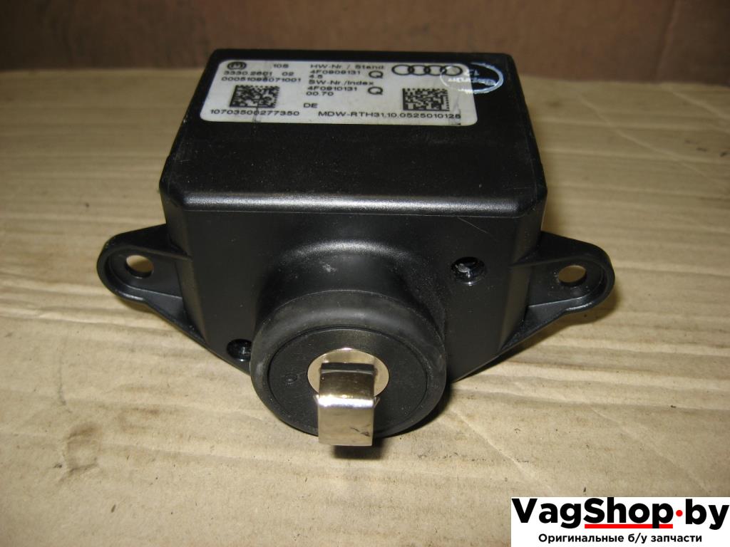 замок зажигания Audi A6 4F/C6 2006, 3.2 л., FSI, AUK, бензин, АКПП, черный, универсал, полный привод, 4F0909131Q - фото №1