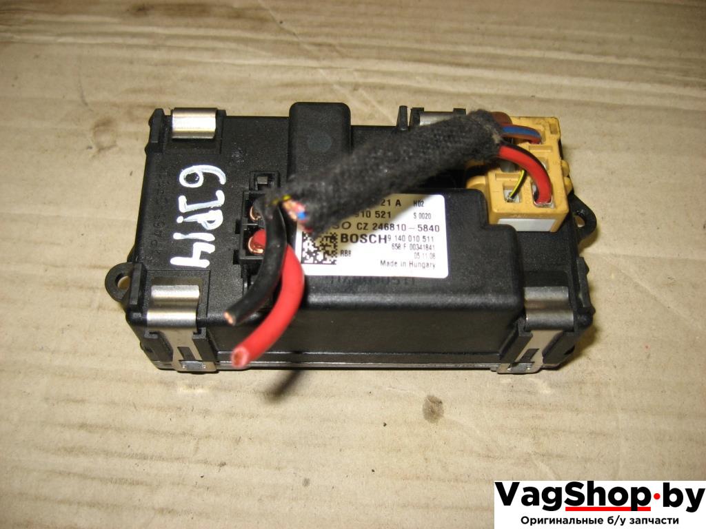 сопротивление печки Audi A6 4F/C6 2006, 3.2 л., FSI, AUK, бензин, АКПП, черный, универсал, полный привод, 4F0820521A - фото №1