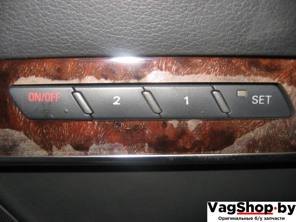 кнопка (выключатель) Audi A6 4F/C6 2005, 4.2 л., i, BAT, бензин, АКПП, темно-синий, седан, полный привод - фото №1