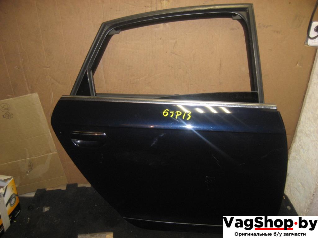 стеклоподъемник электрический задний правый Audi A6 4F/C6 2005, 4.2 л., i, BAT, бензин, АКПП, темно-синий, седан, полный привод - фото №1