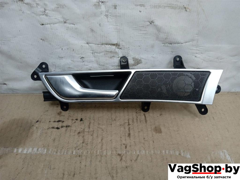 ручка внутренняя передняя левая Audi A6 4F/C6 2006, 3.2 л., FSI, AUK, бензин, АКПП, черный, универсал, полный привод - фото №1