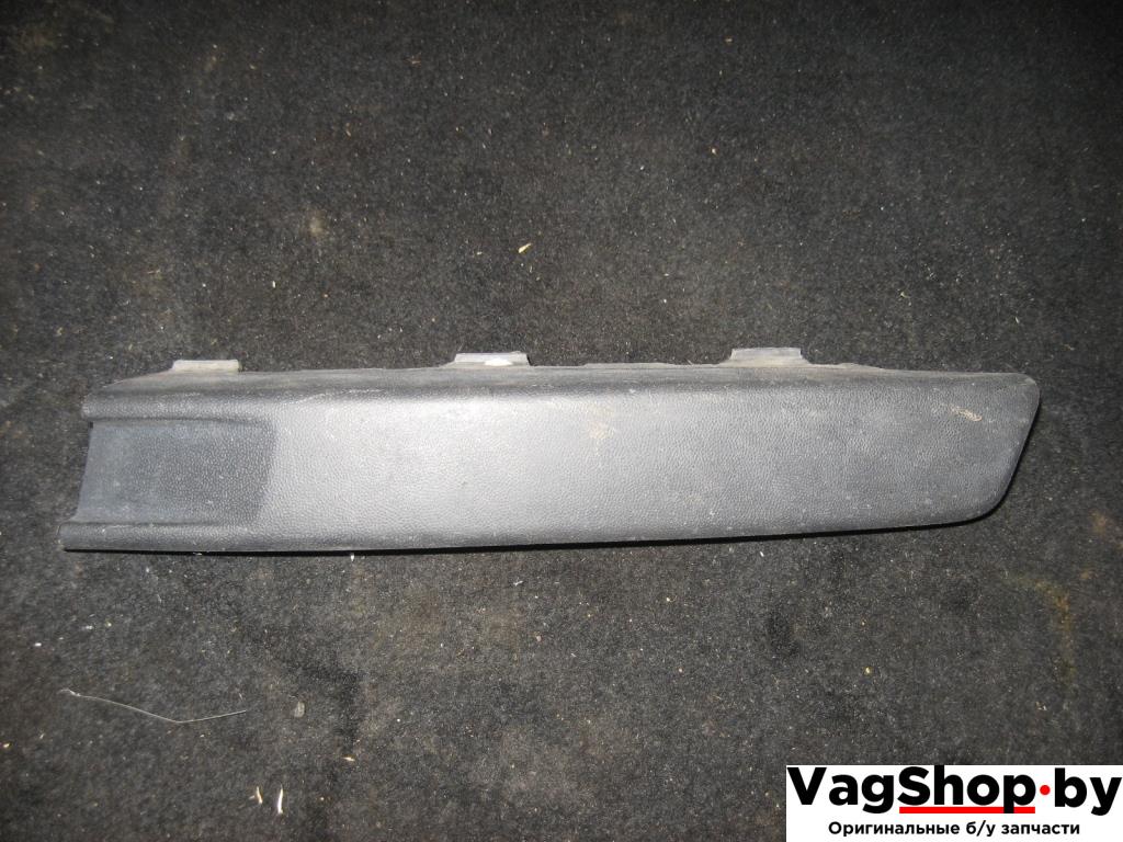 молдинг переднего бампера Volkswagen Passat B6 2007, 2.0 л., FSI, BVY, бензин, АКПП, серебро, универсал, передний привод, 3C0807645, 3C0807646 - фото №1