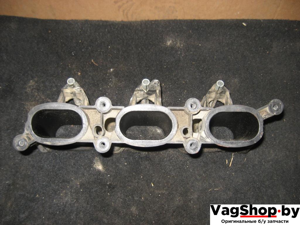 коллектор впускной Audi A6 4F/C6 2007, 2.8 л., FSI, BDX, бензин, АКПП, черный, универсал, передний привод, 06E133109S, 06E133110S - фото №1