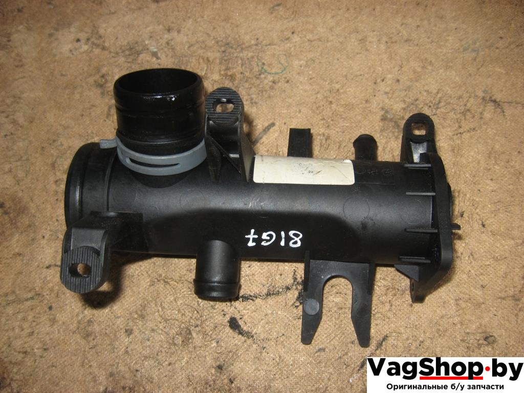 гофра инжектора Volkswagen Passat B6 2010, 1.4 л., TSI, бензин, газ, АКПП, белый, универсал, передний привод, 03C129617E - фото №1