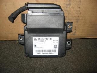 блок управления ручником Volkswagen Passat B6 2010, 1.4 л., TSI, бензин, газ, АКПП, белый, универсал, передний привод, 3C8907801C