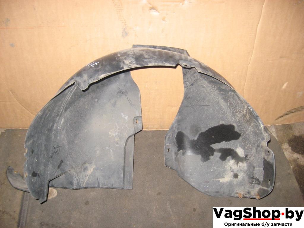 защита арок передняя левая (подкрылок) Volkswagen Touran 1 поколение 2004, 2.0 л., TDi, BKD, дизель, АКПП, серебро, минивэн, передний привод, 1T0805973L - фото №1