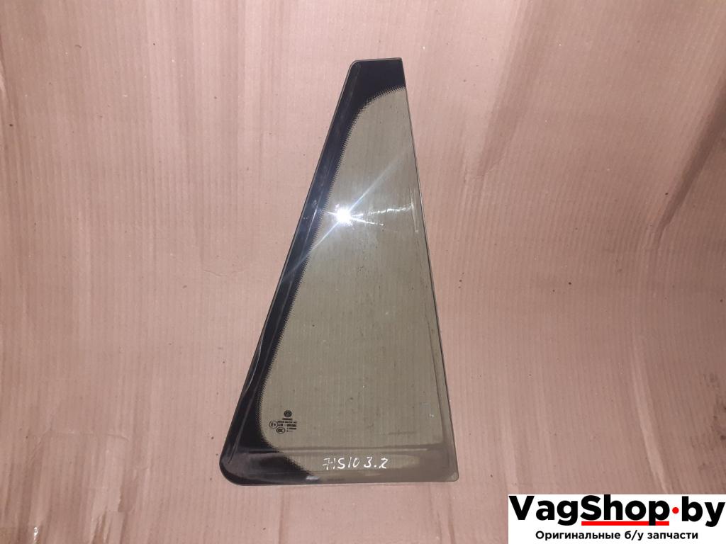 стекло двери задней правой Volkswagen Golf 5 поколение 2007, 1.9 л., TDi, BLS, дизель, МКПП, черный, универсал, передний привод - фото №1