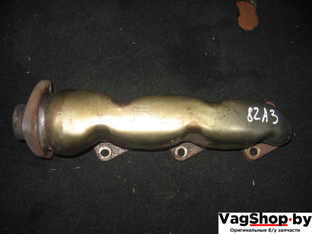 коллектор выпускной Audi A4 B7 2007, 3.0 л., TDi, ASB, дизель, МКПП, серый, универсал, полный привод, 059253033L - фото №1