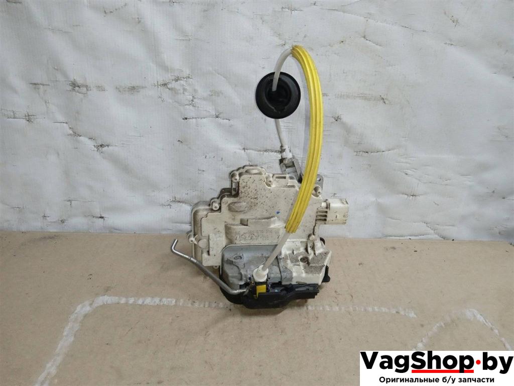 замок двери задней правой Audi A4 B7 2007, 3.0 л., TDi, ASB, дизель, МКПП, серый, универсал, полный привод, 8E0839016AA - фото №1
