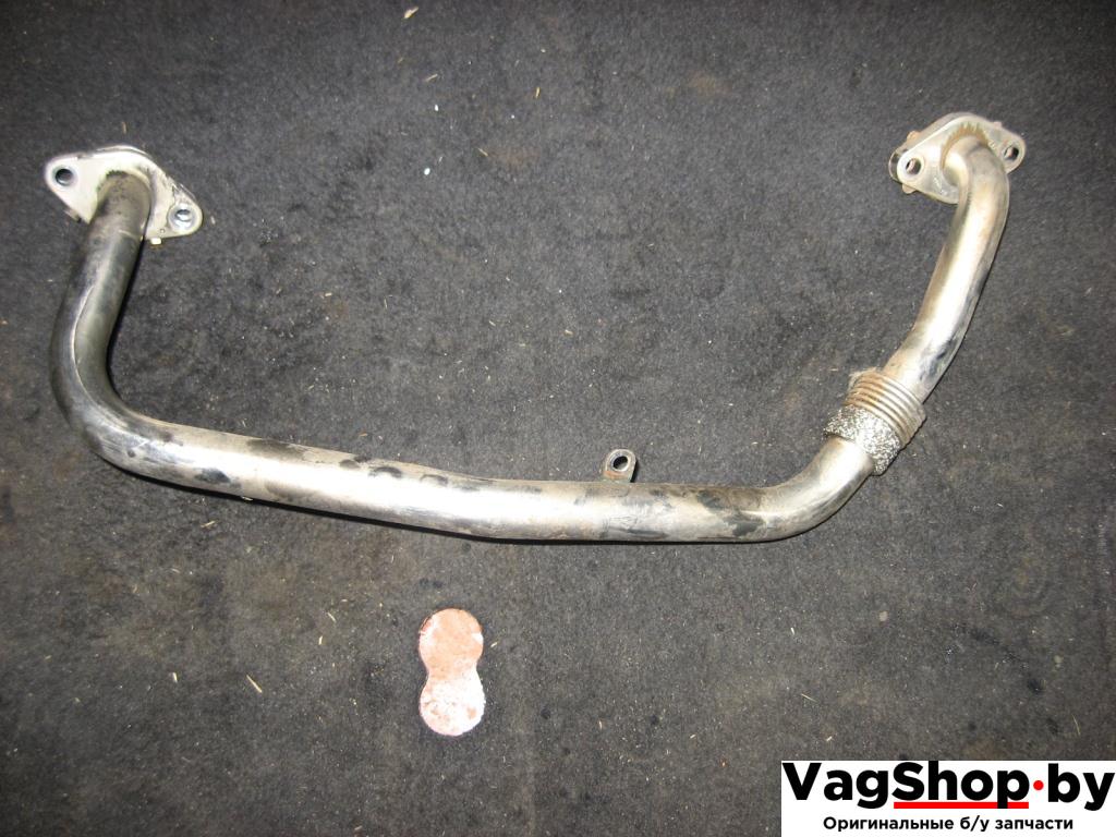 трубка системы рециркуляции EGR Volkswagen Touran 1 поколение 2004, 2.0 л., TDi, BKD, дизель, АКПП, серебро, минивэн, передний привод, 03G131521A - фото №1