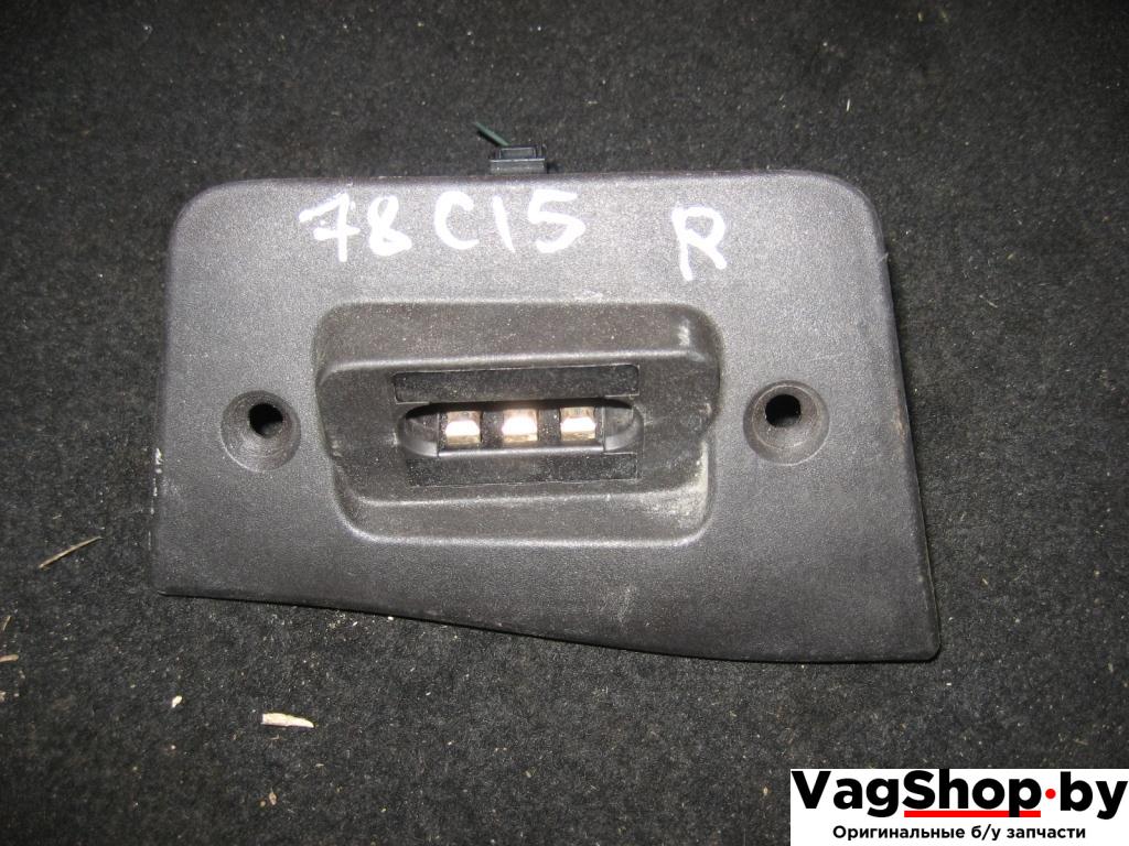 выключатель концевой (концевик) Volkswagen Transporter T5 2005, 2.5 л., TDi, AXD, дизель, МКПП, белый, передний привод, 7H0907497A - фото №1