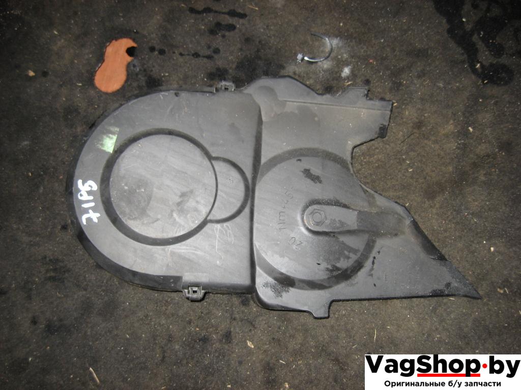 защита (кожух) ремня ГРМ Volkswagen Golf Plus 1 поколение 2006, 1.9 л., TDi, BLS, дизель, МКПП, серый, хетчбэк 5 дв., передний привод, 045109107F - фото №1