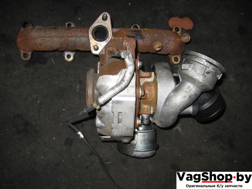 турбина Volkswagen Golf Plus 1 поколение 2006, 1.9 л., TDi, BLS, дизель, МКПП, серый, хетчбэк 5 дв., передний привод - фото №1