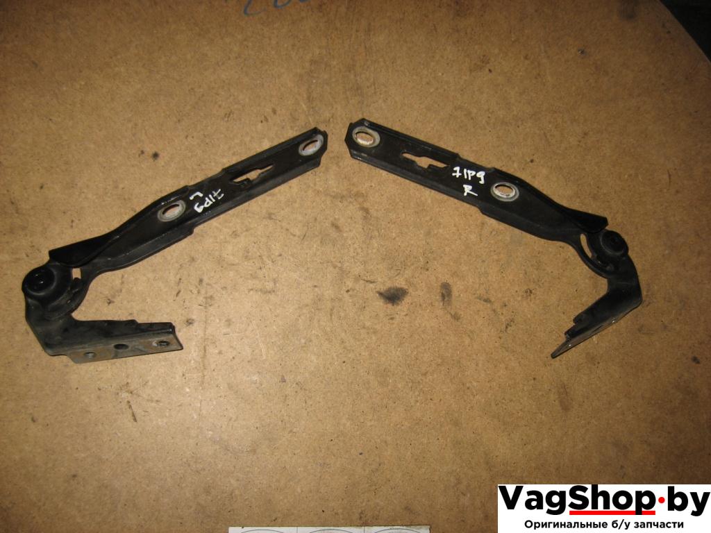 петля капота Audi A4 B7 2006, 2.0 л., TDi, BPW, дизель, МКПП, черный, универсал, передний привод, 8E0823301E, 8E0823302E - фото №1