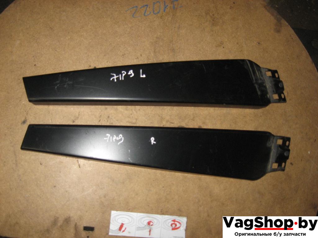 накладка декоративная Audi A4 B7 2006, 2.0 л., TDi, BPW, дизель, МКПП, черный, универсал, передний привод, 8E0853289E, 8E0853290E - фото №1