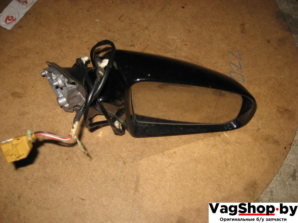зеркало наружное правое Audi A4 B7 2006, 2.0 л., TDi, BPW, дизель, МКПП, черный, универсал, передний привод - фото №1