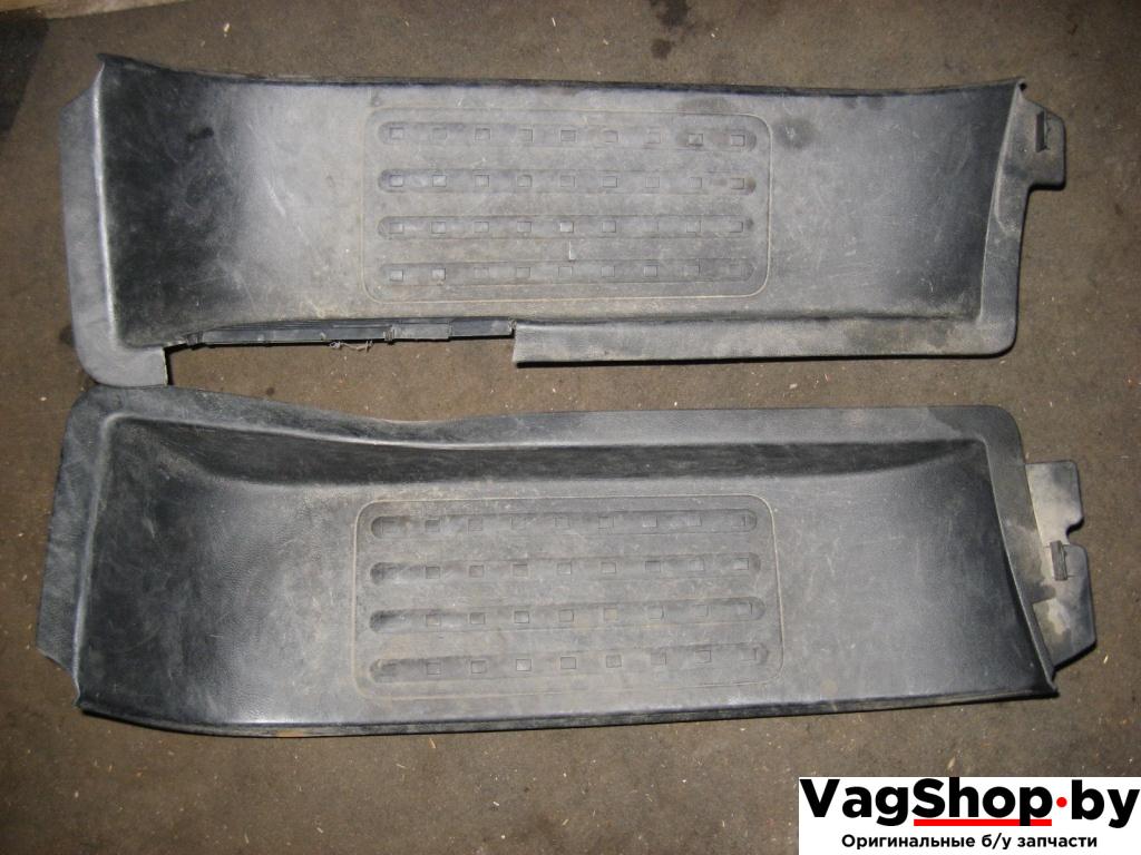 накладка на порог Volkswagen Transporter T5 2005, 2.5 л., TDi, AXD, дизель, МКПП, белый, передний привод, 7H0863735A, 7H0863736B - фото №1