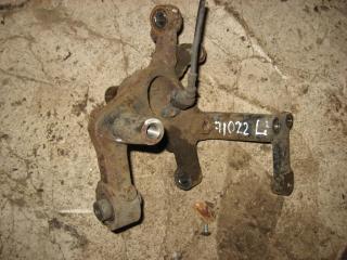 кулак задний левый Volkswagen Golf Plus 1 поколение 2008, 1.9 л., TDi, BKC, дизель, МКПП, серебро, хетчбэк 5 дв., передний привод