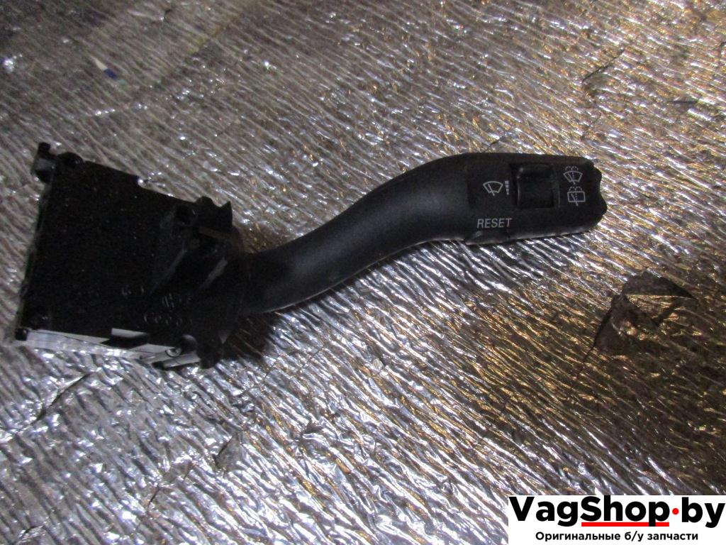 переключатель дворников Audi A6 4F/C6 2007, 2.8 л., FSI, BDX, бензин, АКПП, черный, универсал, передний привод, 4E0953503C - фото №1
