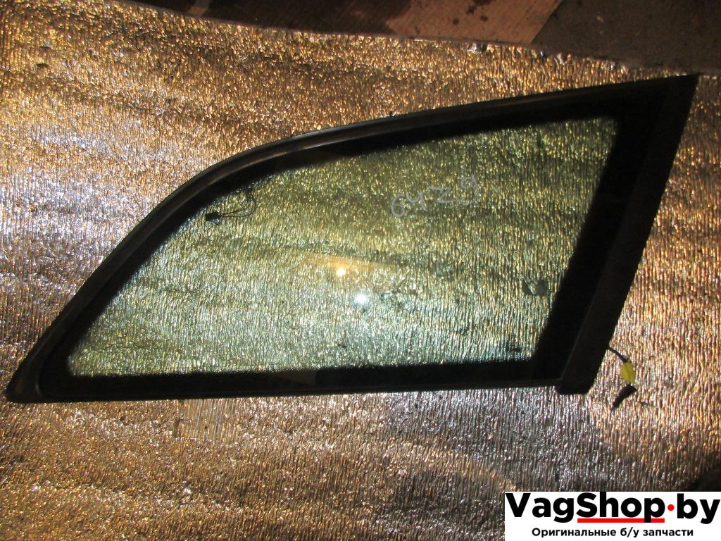 стекло кузовное боковое правое Audi A6 4F/C6 2007, 2.8 л., FSI, BDX, бензин, АКПП, черный, универсал, передний привод - фото №1