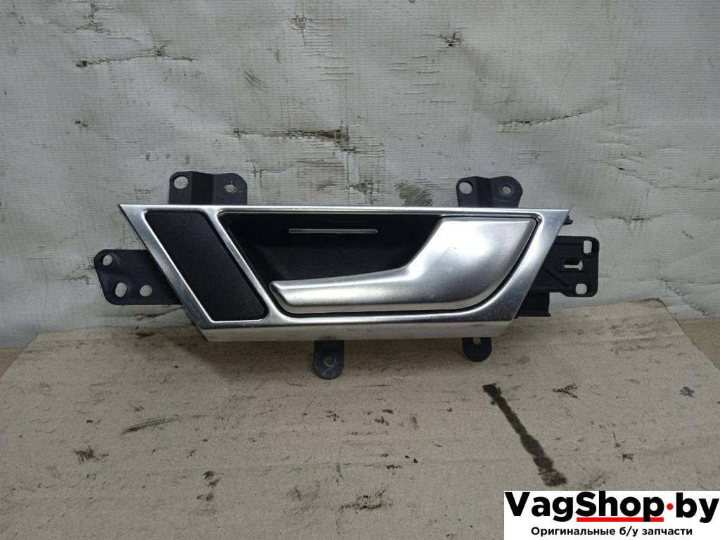 ручка внутренняя задняя правая Audi A6 4F/C6 2007, 2.8 л., FSI, BDX, бензин, АКПП, черный, универсал, передний привод - фото №1