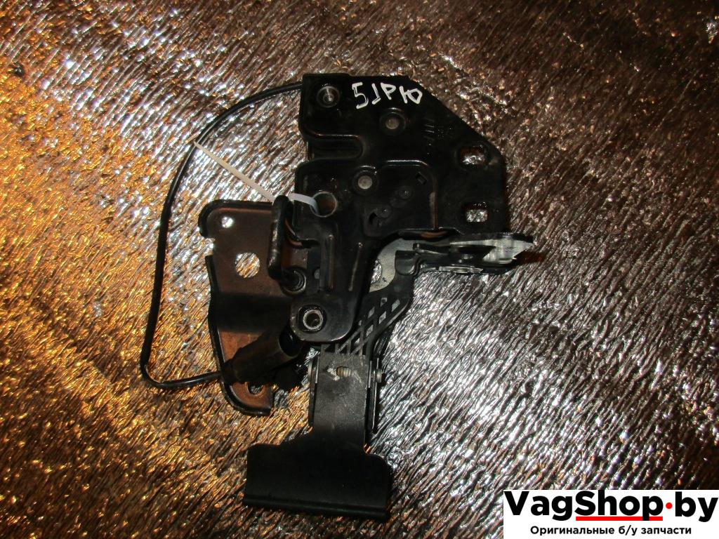 замок капота Audi A6 4F/C6 2006, 3.2 л., FSI, AUK, бензин, АКПП, белый, универсал, полный привод - фото №1
