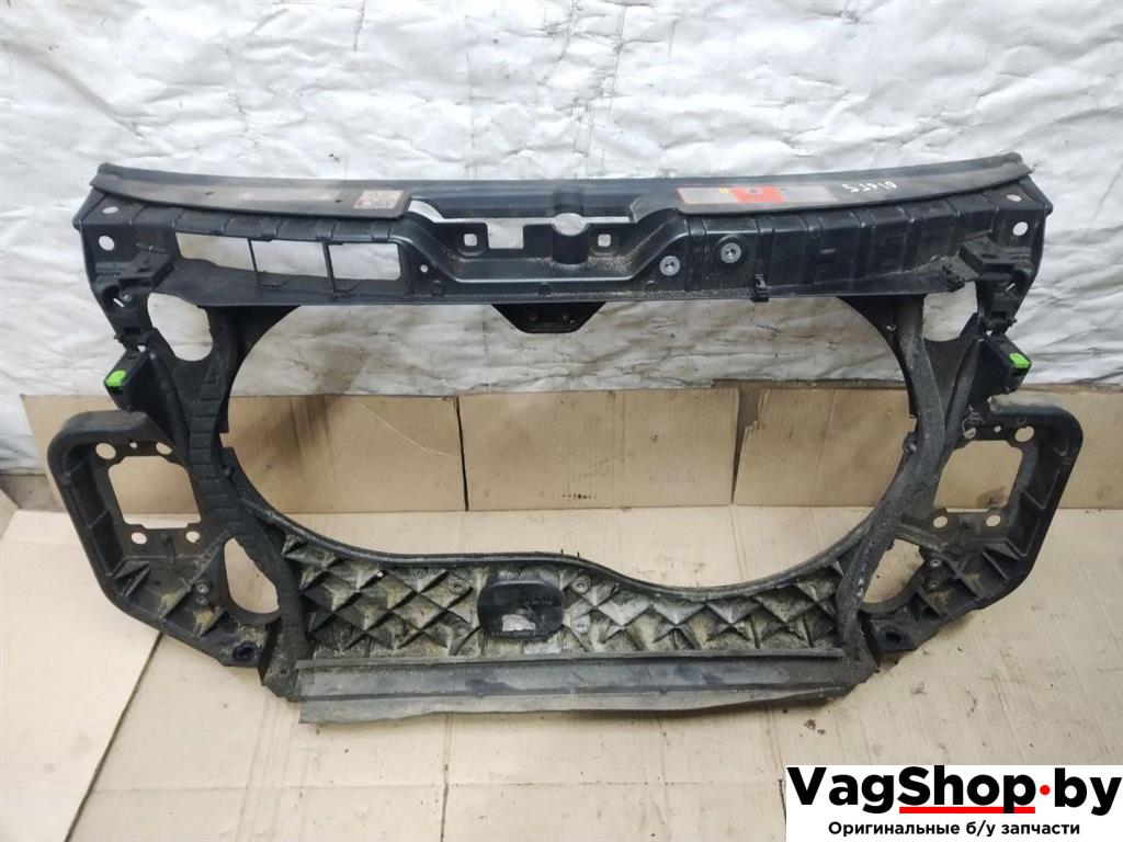 передняя панель крепления облицовки (телевизор) Audi A6 4F/C6 2006, 3.2 л., FSI, AUK, бензин, АКПП, белый, универсал, полный привод, 4F0805594G - фото №1