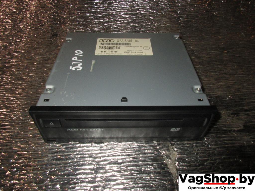 навигация Audi A6 4F/C6 2006, 3.2 л., FSI, AUK, бензин, АКПП, белый, универсал, полный привод, 4E0919887B - фото №1