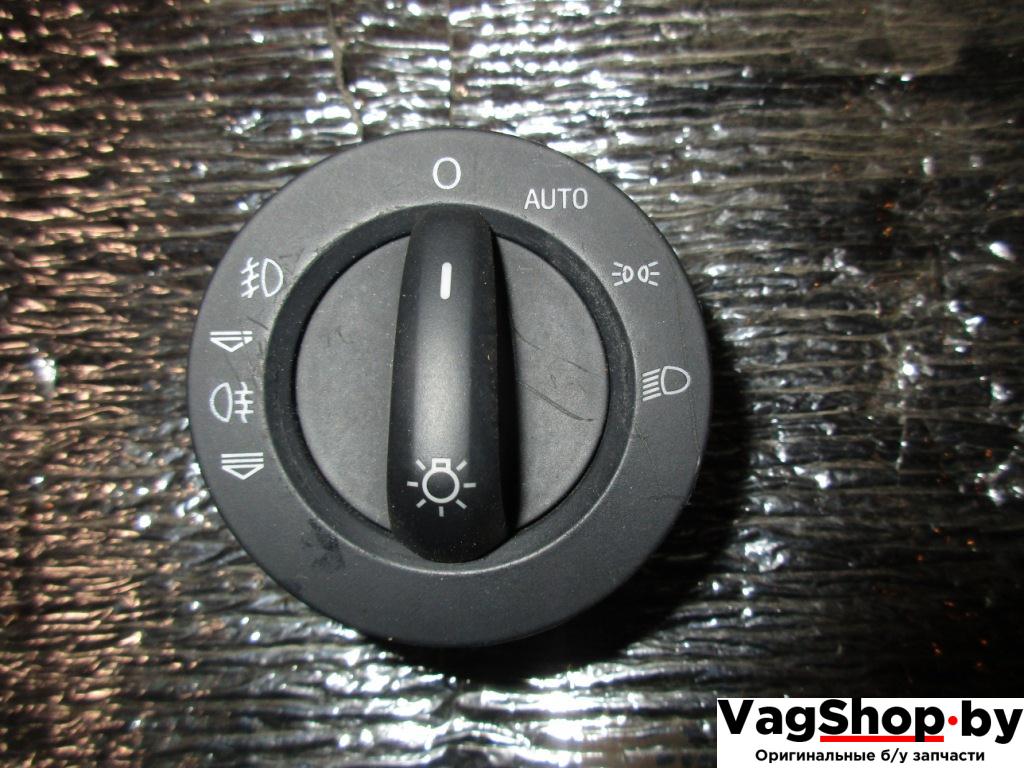 переключатель света Audi A6 4F/C6 2006, 3.2 л., FSI, AUK, бензин, АКПП, белый, универсал, полный привод, 4F2941531D - фото №1