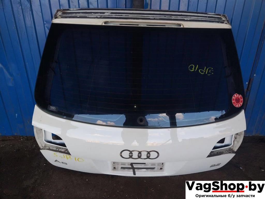 крышка багажника (дверь 3-5) Audi A6 4F/C6 2006, 3.2 л., FSI, AUK, бензин, АКПП, белый, универсал, полный привод - фото №1