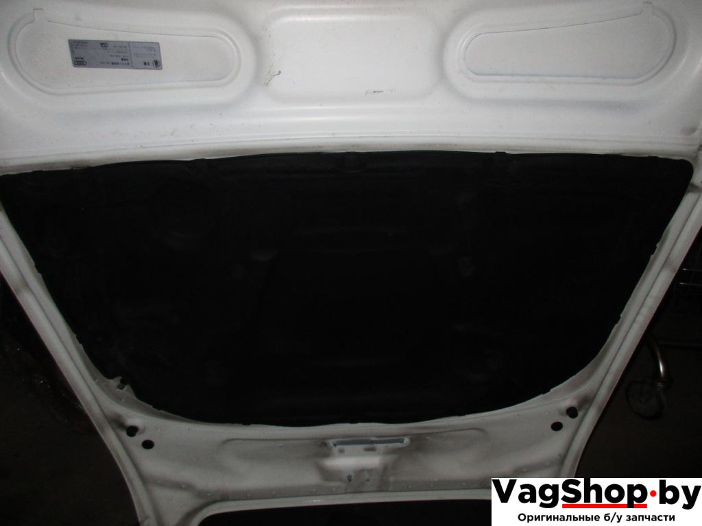 шумоизоляция капота Audi A6 4F/C6 2006, 3.2 л., FSI, AUK, бензин, АКПП, белый, универсал, полный привод - фото №1