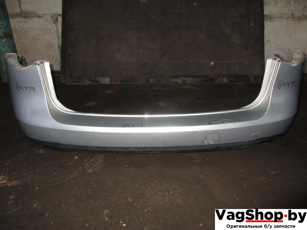 бампер задний Volkswagen Passat B6 2007, 2.0 л., FSI, BVY, бензин, АКПП, серебро, универсал, передний привод - фото №1