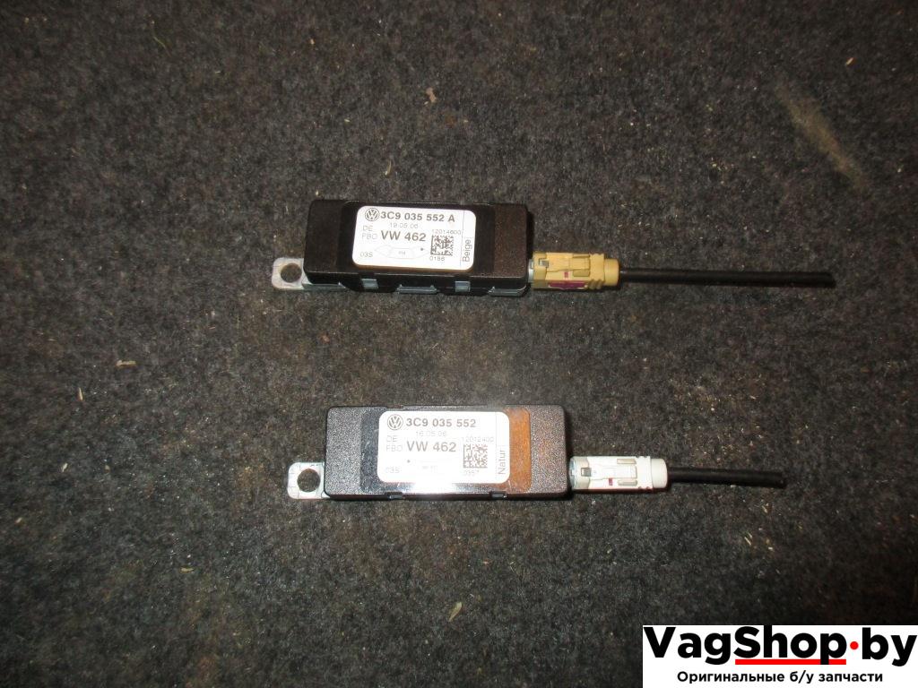 усилитель антенны Volkswagen Passat B6 2007, 2.0 л., FSI, BVY, бензин, АКПП, серебро, универсал, передний привод, 3C9035552, 3C9035552A - фото №1