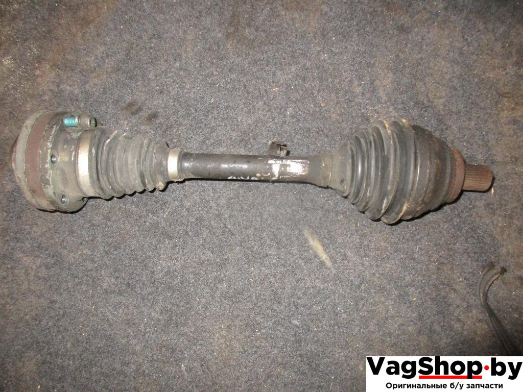 полуось передняя левая (приводной вал, ШРУС) Volkswagen Passat B6 2006, 2.0 л., TFSI, BWA, бензин, МКПП, серый, универсал, передний привод - фото №1
