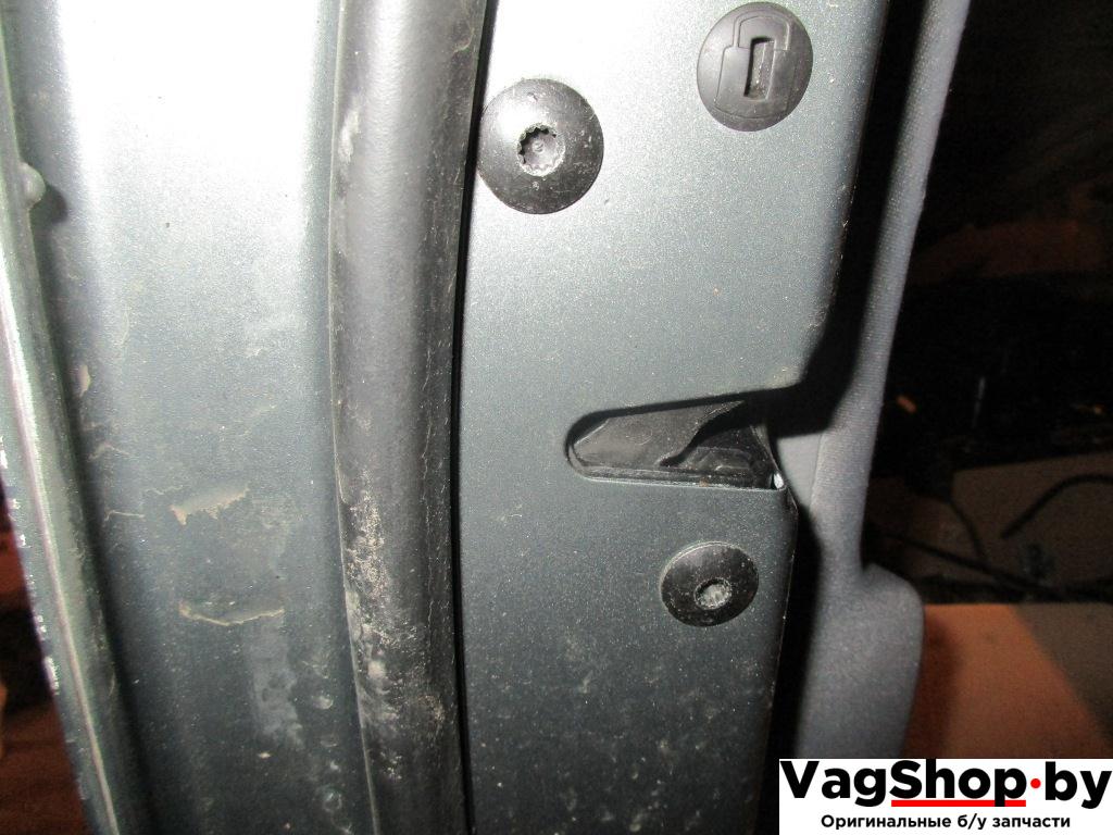 замок двери задней левой Volkswagen Passat B6 2006, 2.0 л., TFSI, BWA, бензин, МКПП, серый, универсал, передний привод, 3C4839015A - фото №1
