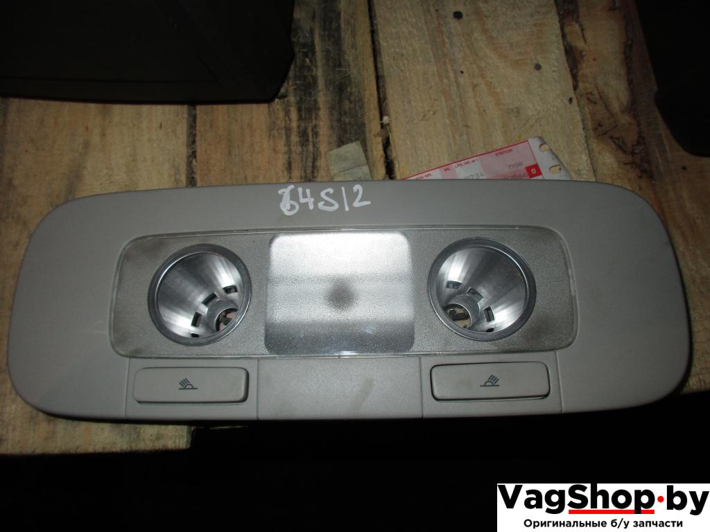 фонарь салона (плафон) Volkswagen Passat B6 2010, 2.0 л., TDi, CBB, дизель, АКПП, красный, универсал, полный привод, 3C0947291D - фото №1