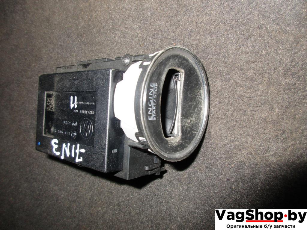 замок зажигания Volkswagen Passat B6 2006, 2.0 л., TDi, BKP, дизель, МКПП, синий темный, универсал, передний привод, 3C0905843 - фото №1