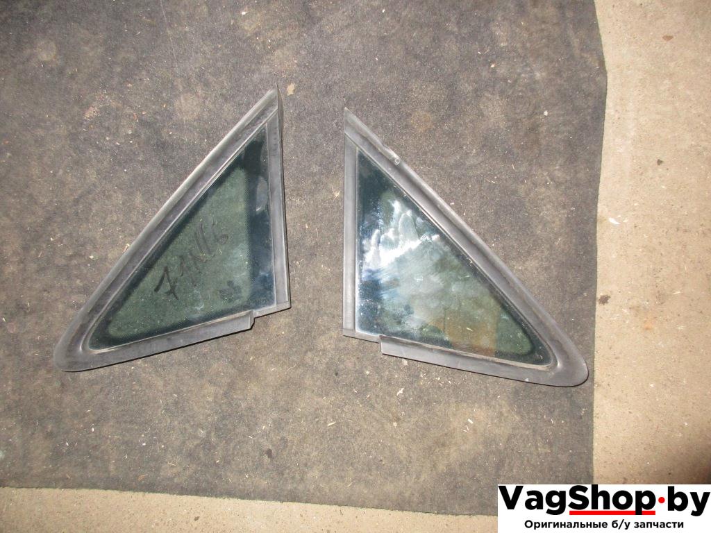 стекло кузовное боковое левое Volkswagen Touran 1 поколение 2004, 2.0 л., TDi, BKD, дизель, АКПП, серебро, минивэн, передний привод - фото №1