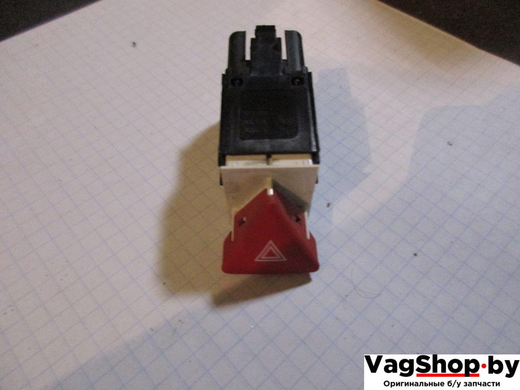 кнопка аварийной сигнализации Volkswagen Passat B6 2006, 1.9 л., TDi, BLS, дизель, МКПП, серебро, универсал, передний привод, 3C0953509A - фото №1