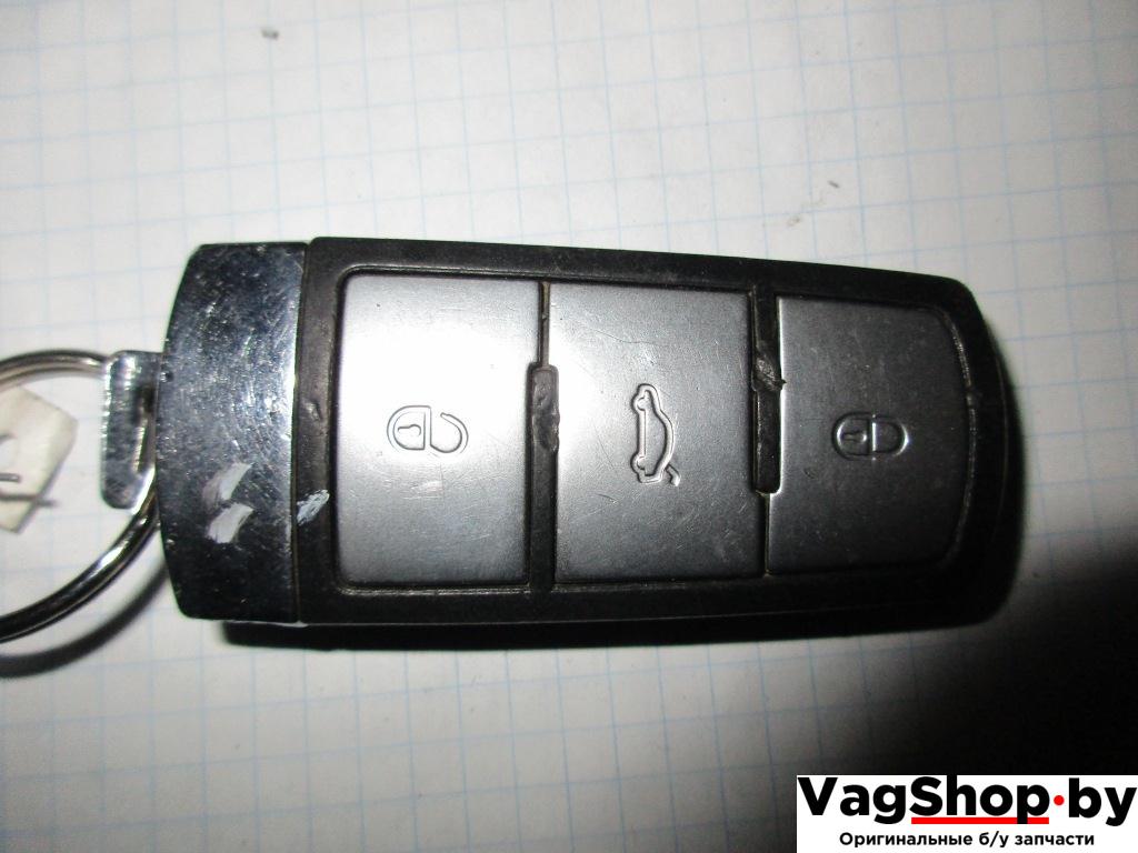 ключ Volkswagen Passat B6 2006, 1.9 л., TDi, BLS, дизель, МКПП, серебро, универсал, передний привод - фото №1
