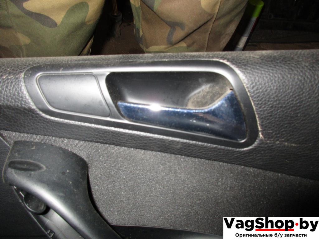ручка внутренняя передняя правая Volkswagen Passat B6 2006, 1.9 л., TDi, BLS, дизель, МКПП, серебро, универсал, передний привод - фото №1