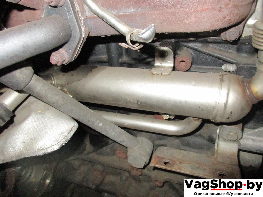 охладитель EGR / Радиатор EGR Volkswagen Golf 5 поколение 2005, 2.0 л., TDi, BMM, дизель, АКПП, черный, хетчбэк 5 дв., передний привод, 03G131512S - фото №1