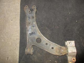 рычаг передний левый Volkswagen Golf 5 поколение 2005, 2.0 л., TDi, BMM, дизель, АКПП, черный, хетчбэк 5 дв., передний привод, 1K0407189E