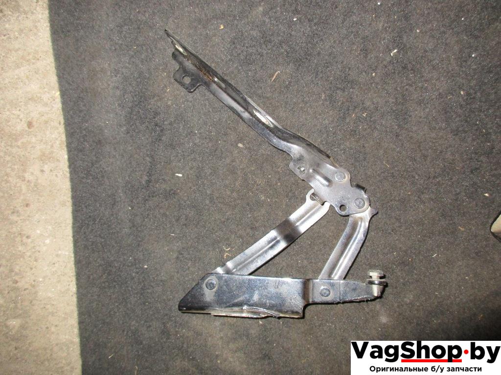 петля капота Volkswagen Golf 5 поколение 2005, 2.0 л., TDi, BMM, дизель, АКПП, черный, хетчбэк 5 дв., передний привод, 1K0823301C, 1K0823302C - фото №1